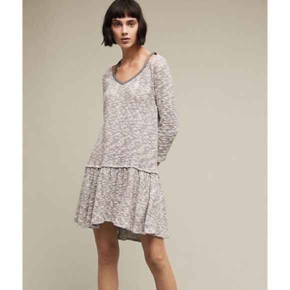 Anthropologie Saturday Sunday Textured Anka Dress - Picture 1 of 4